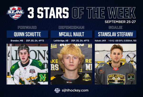 26/27 Week Two Stars Named